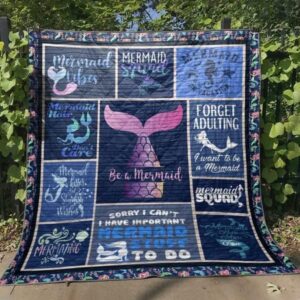 Be A Mermaid Quilt Blanket Hp47  Quilt